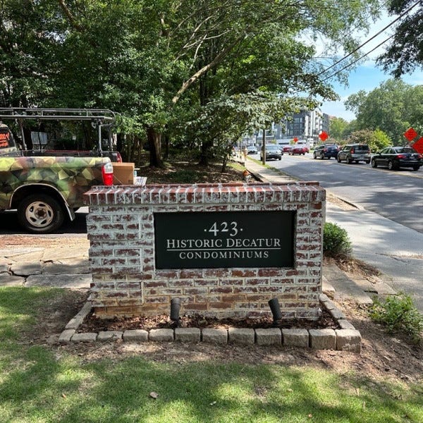 Historic Decatur HDU Sign 1