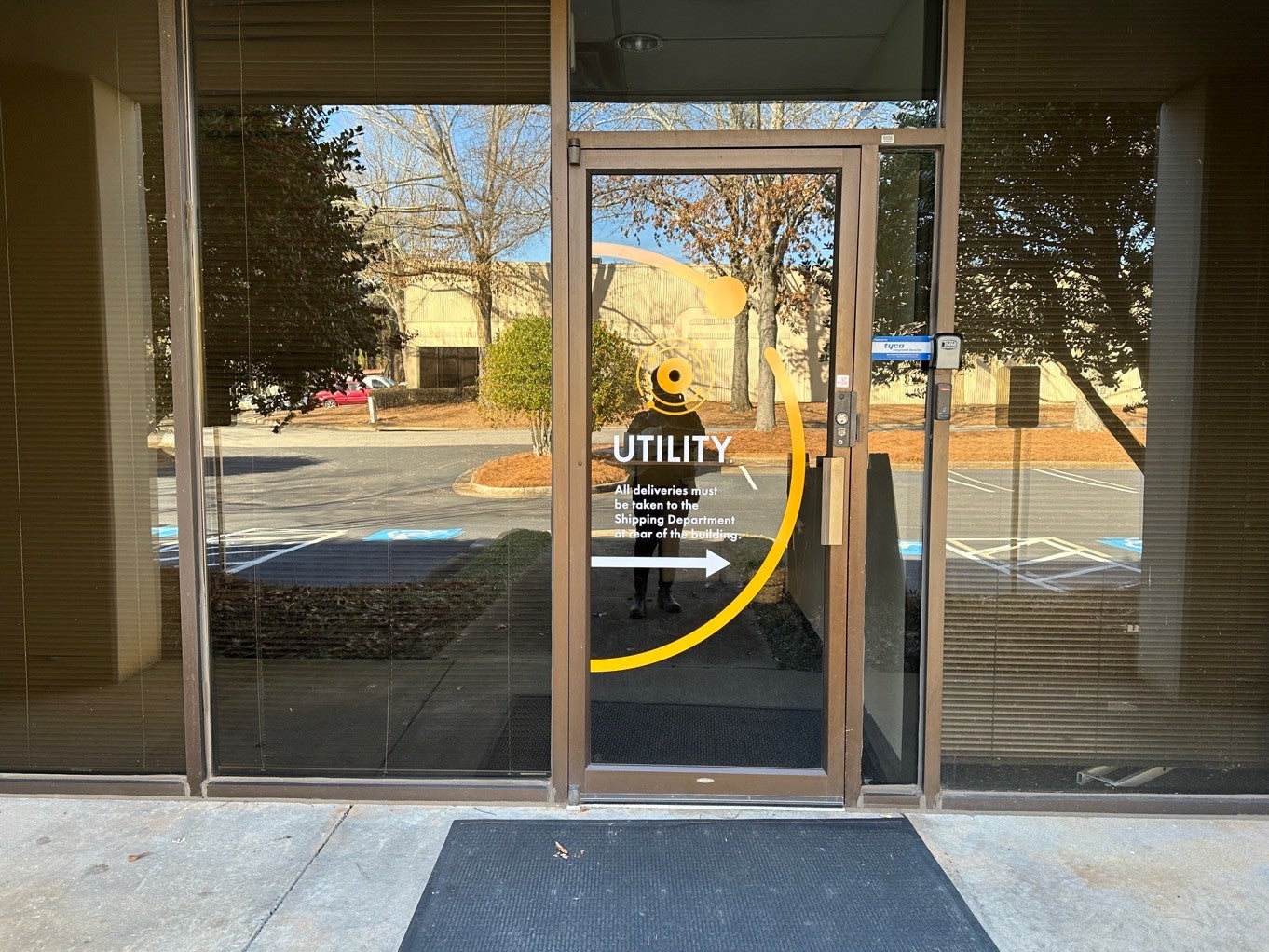 Utility Window Vinyl in Decatur