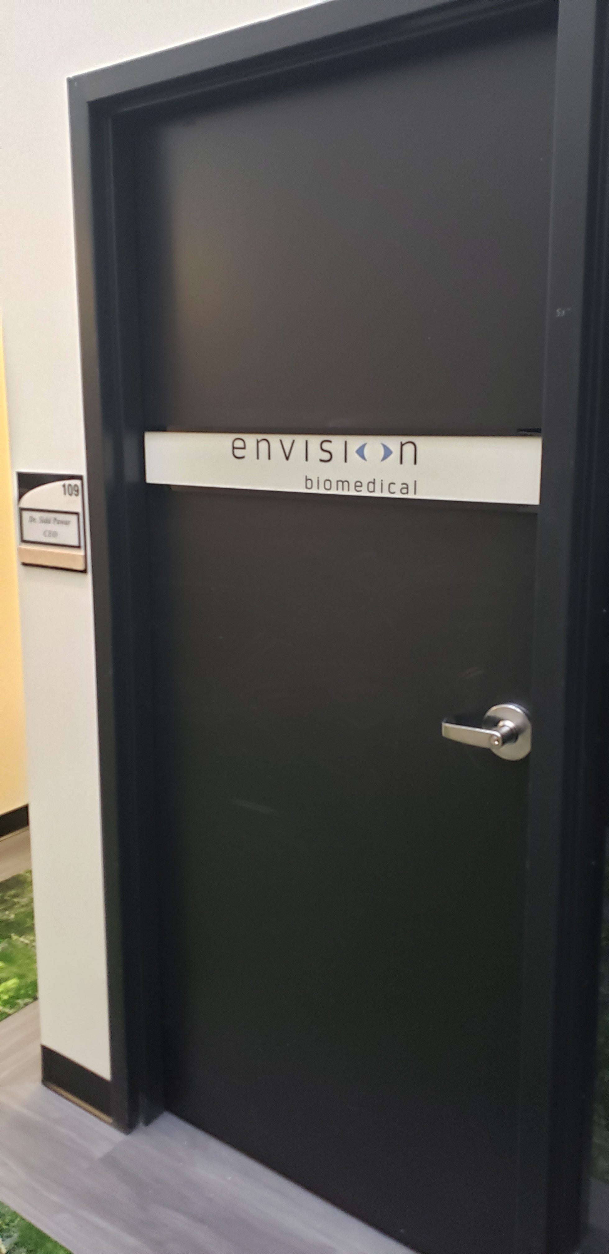 Acrylic Directory & Office Signs for York College of PA's J.D. Brown Center for Entrepreneurship