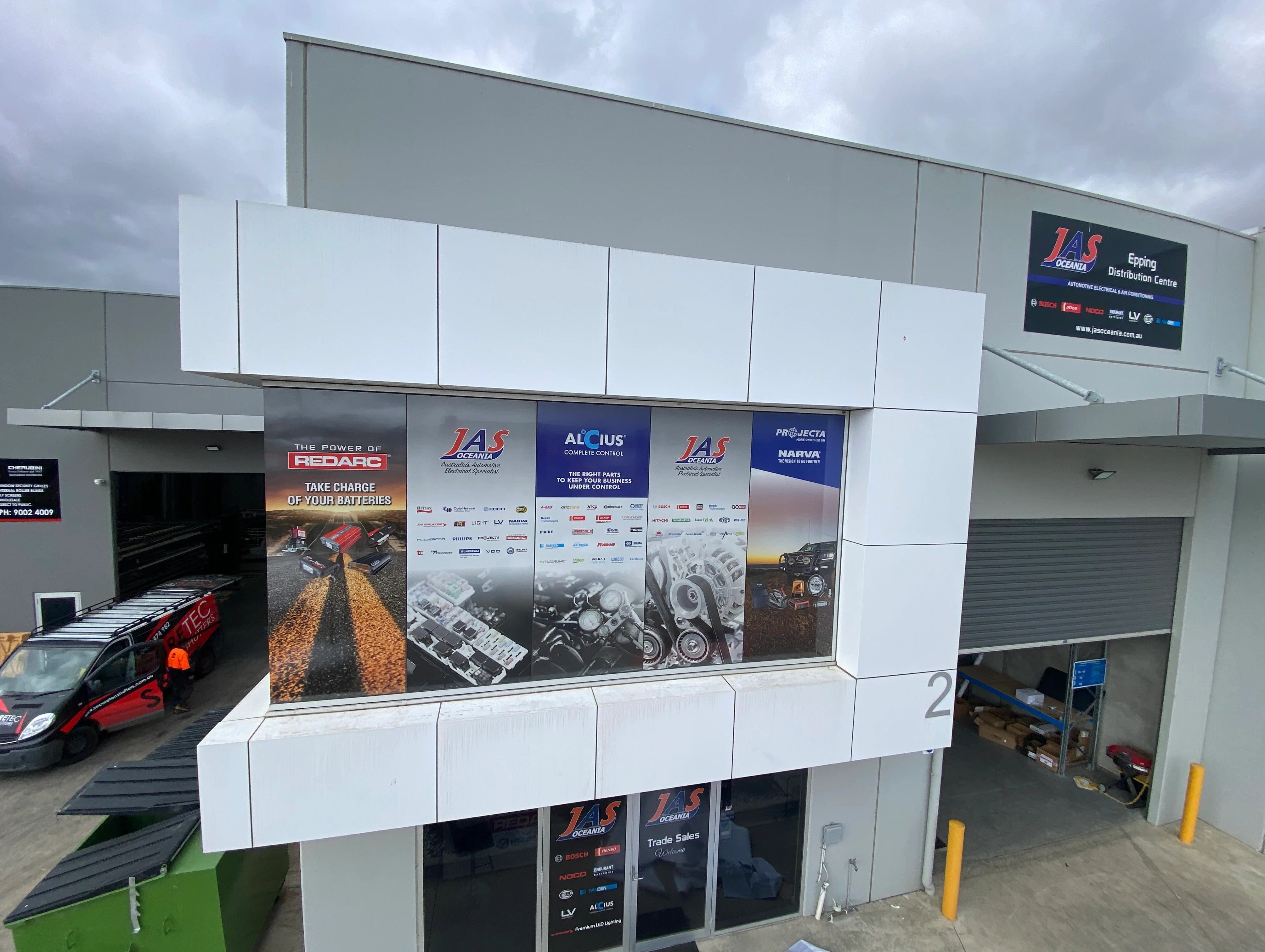 One Way Vision Windows - JAS Oceania - Epping.