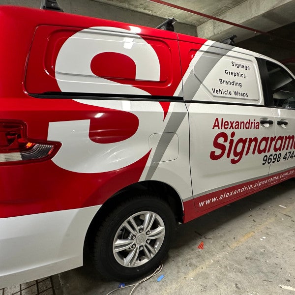 New Signarama Van Wrap