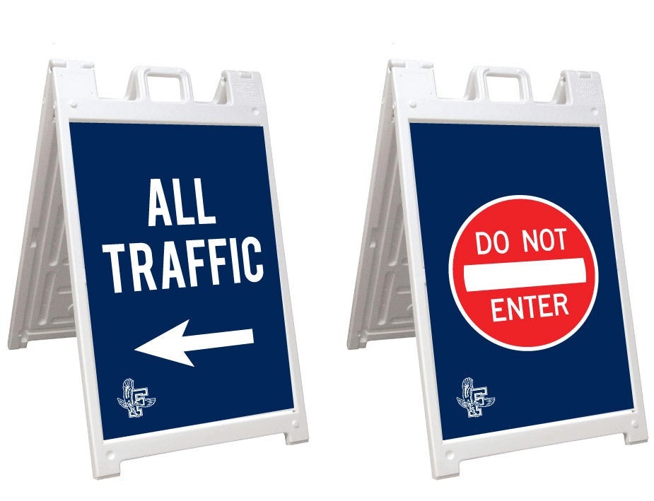 Sidewalk Signs & Curb Signs