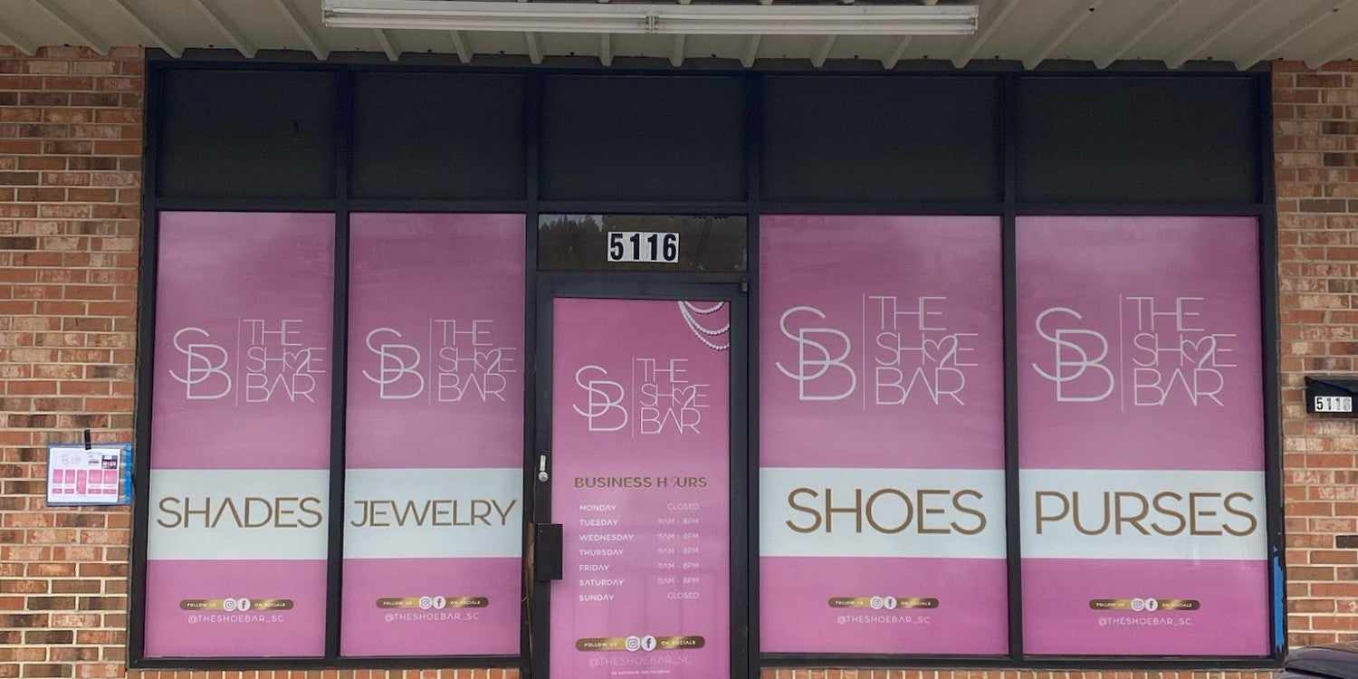 Perforated Window Decals