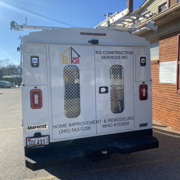 RQ Construction vehicle graphics