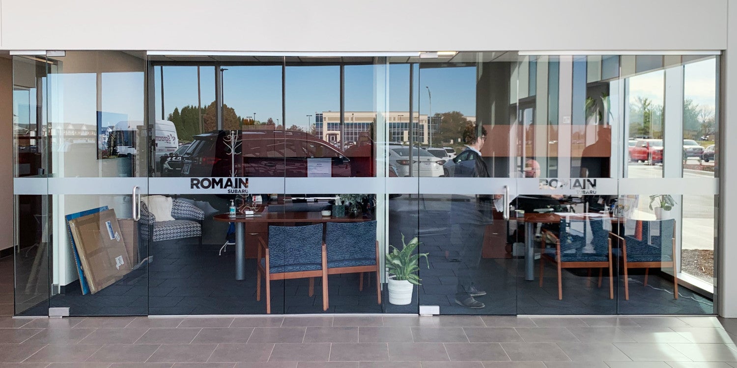 Vinyl Window Lettering