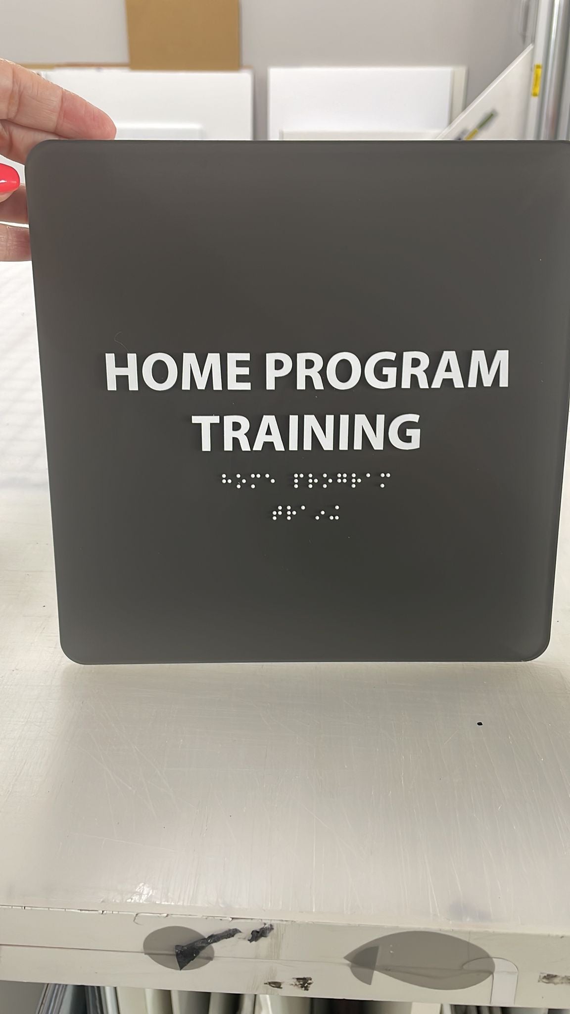 Acrylic signs