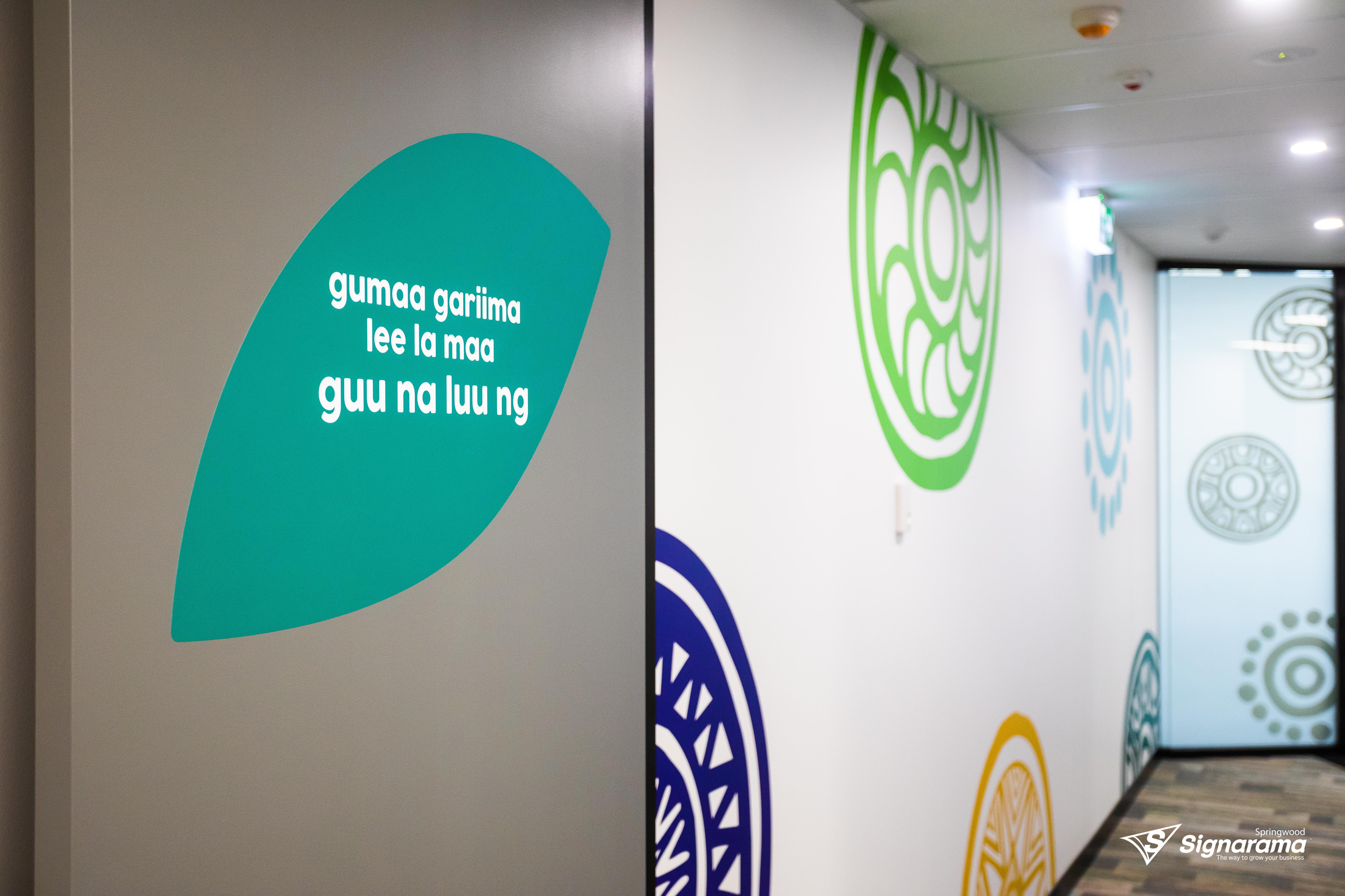 Office Signage for Social Futures and Headspace