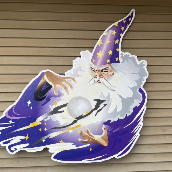 Gem Envy Building Sign - Wizard