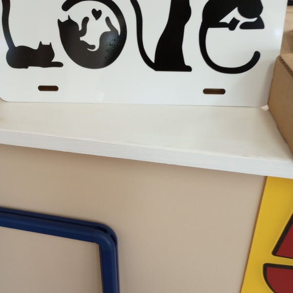 Car License Plate-Cats in the shape of "LOVE"