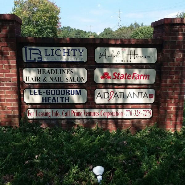 Lichty Monument Sign