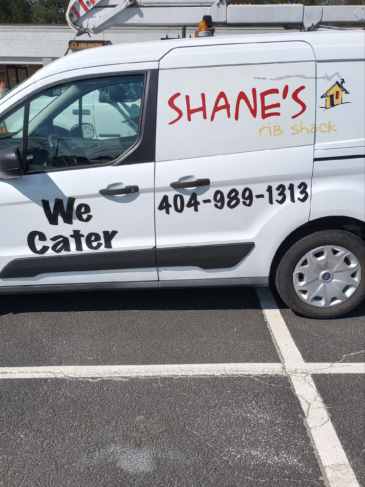 Vehicles Graphics for Shane's Rib Shack in Newnan GA