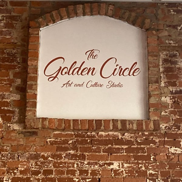 The Golden Circle Interior Sign