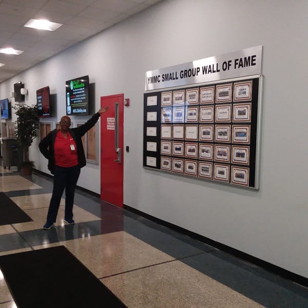 Yamaha Recognition Wall Sign