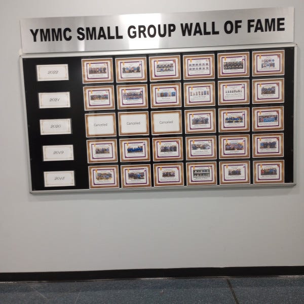 Yamaha YMMC Wall Sign