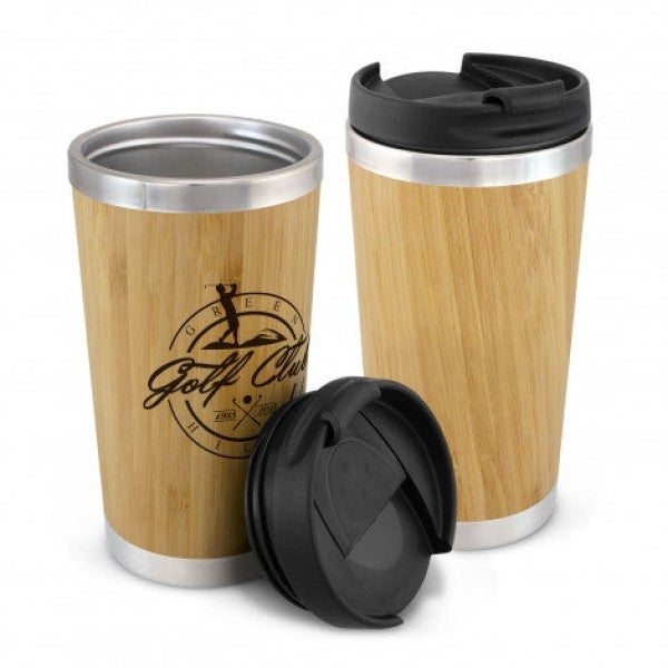 Custom Bamboo Double Wall Cup