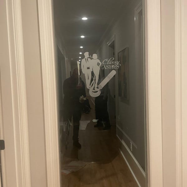 Classy Ashes Etched Vinyl