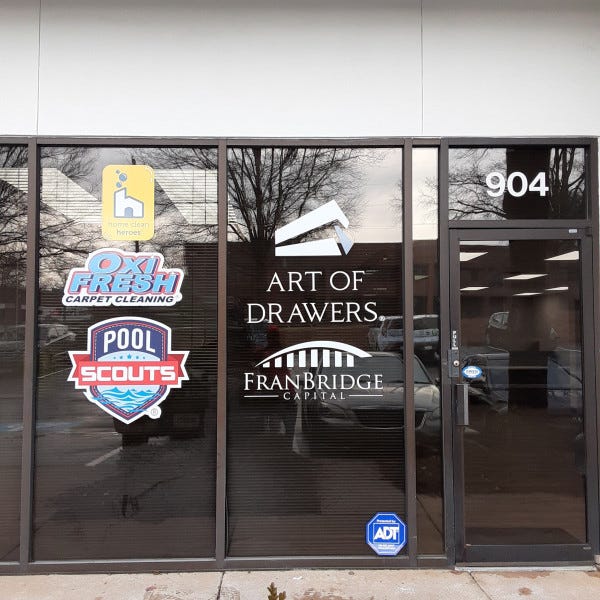 Fran Bridge Capital Window Vinyl