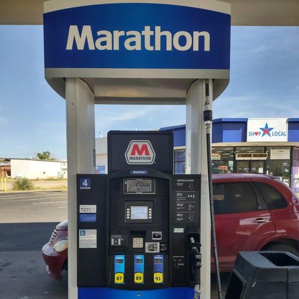 Marathon Gas Station By Arcadia Signarama Phoenix, AZ 85008, 602.954.4680, ArcadiaSignarama.com