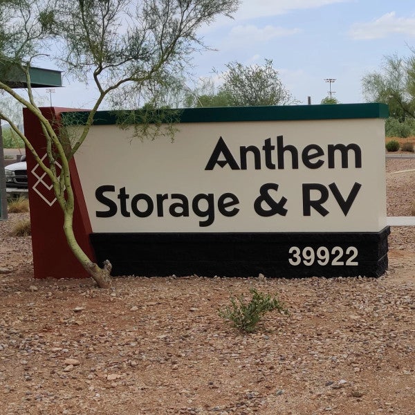Anthem Storage & RV, 39922 N Gavilan Peak Pkwy, Anthem, AZ By Arcadia Signarama Phoenix, AZ 85008, 602.954.4680, ArcadiaSignarama.com
