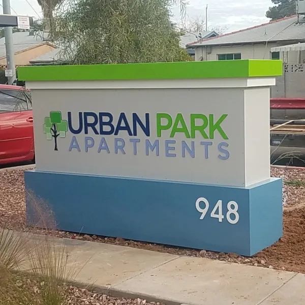 Urban Park Apartments, 948 E Devonshire Ave, Phoenix, AZ by Arcadia Signarama Phoenix, AZ 85008, 602.954.4680, ArcadiaSignarama.com