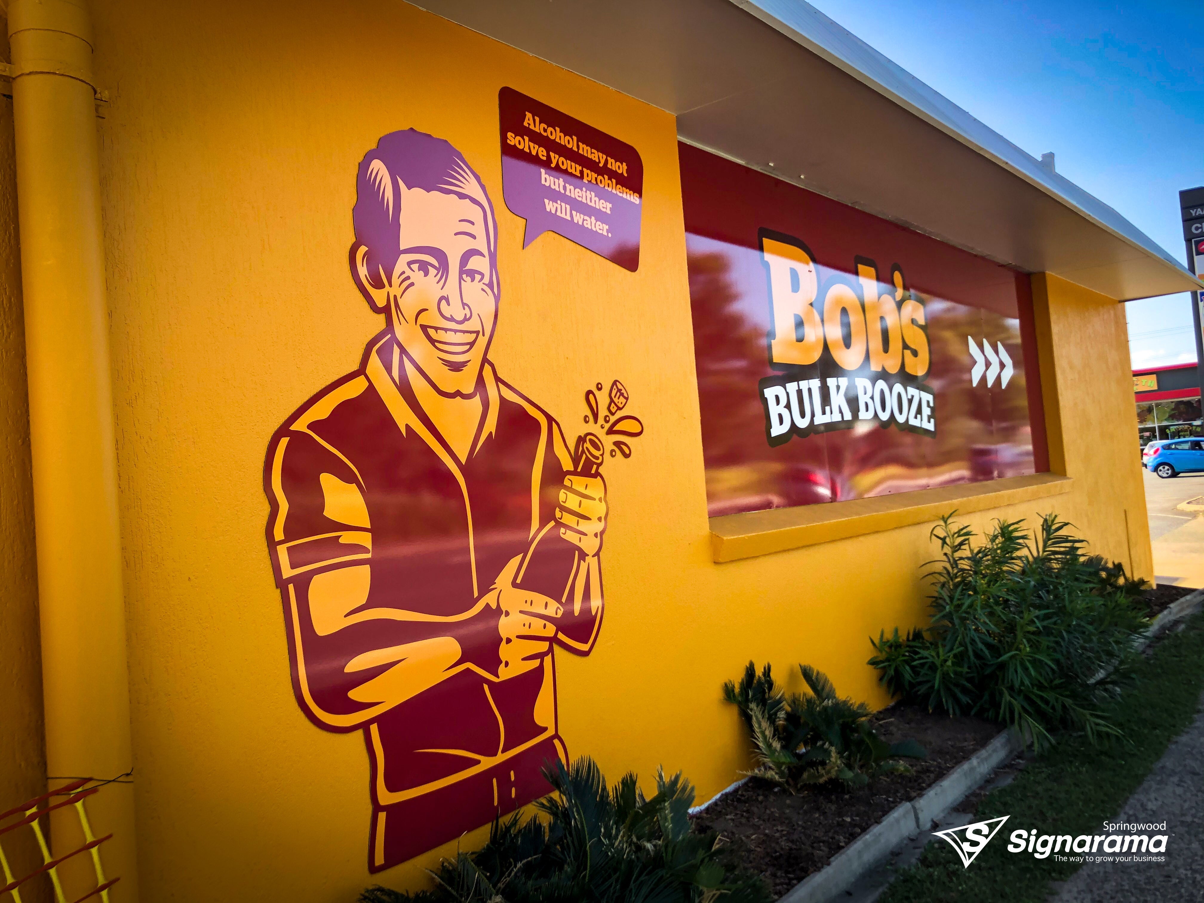 Bob's Bulk Booze Rockhampton Shop Fit-out