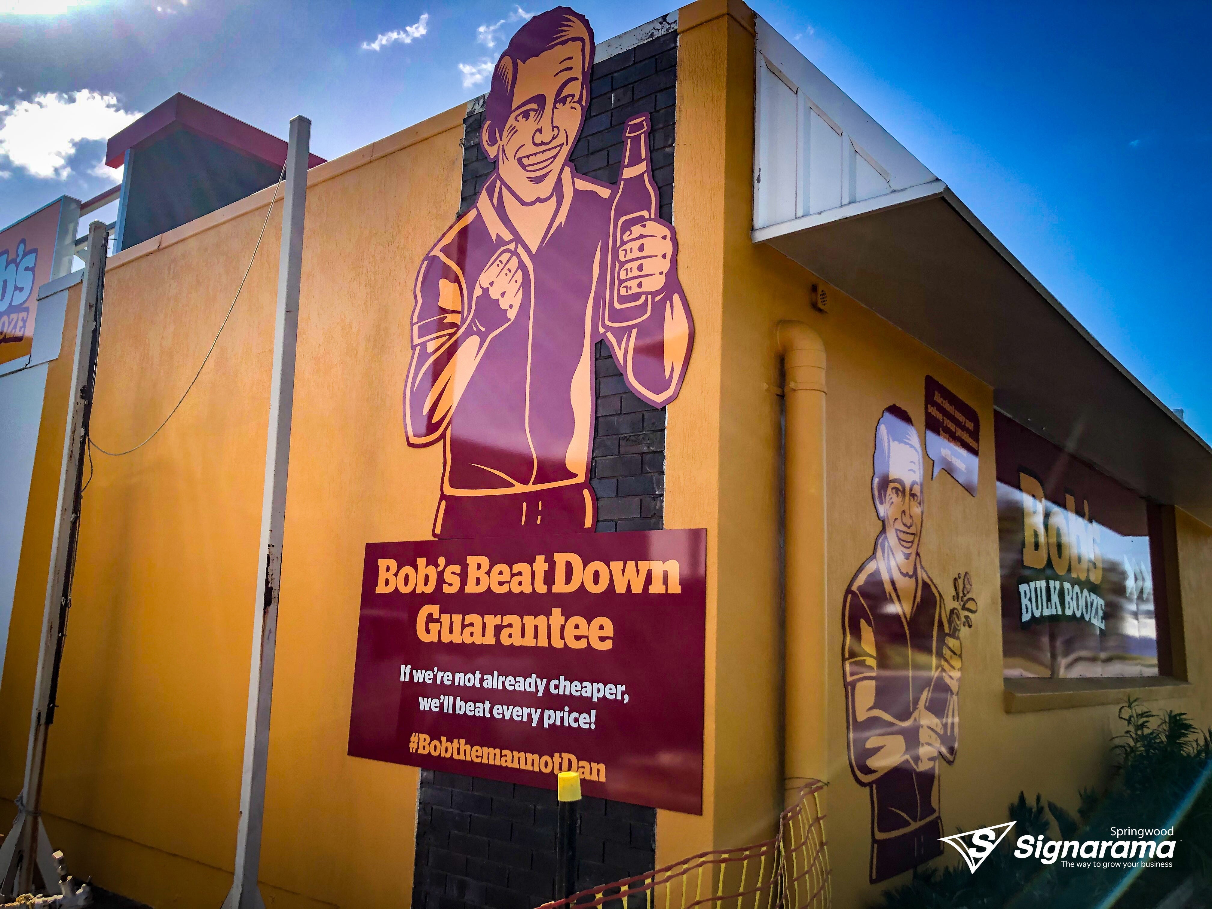 Bob's Bulk Booze Rockhampton Shop Fit-out