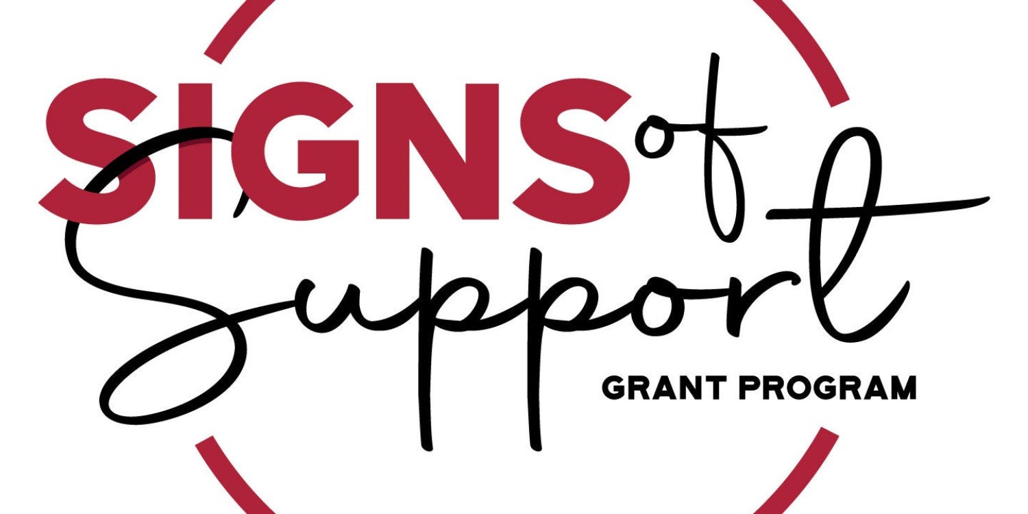Signs of Support
