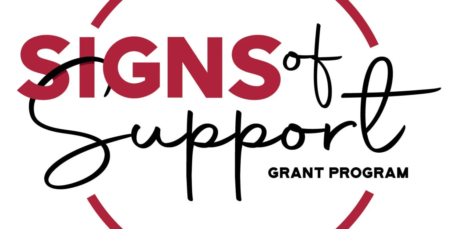 Signs of Support