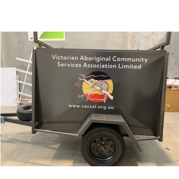 Trailer Signs - Victorian Aboriginal Community Services Association Limited - Preston VIC