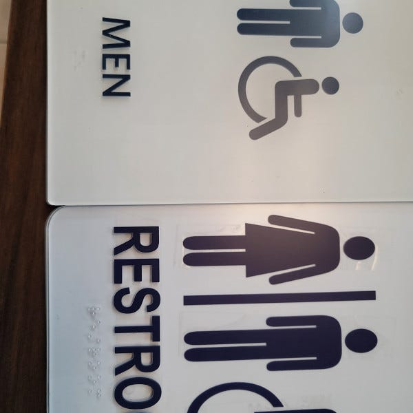 ADA Restroom Signs