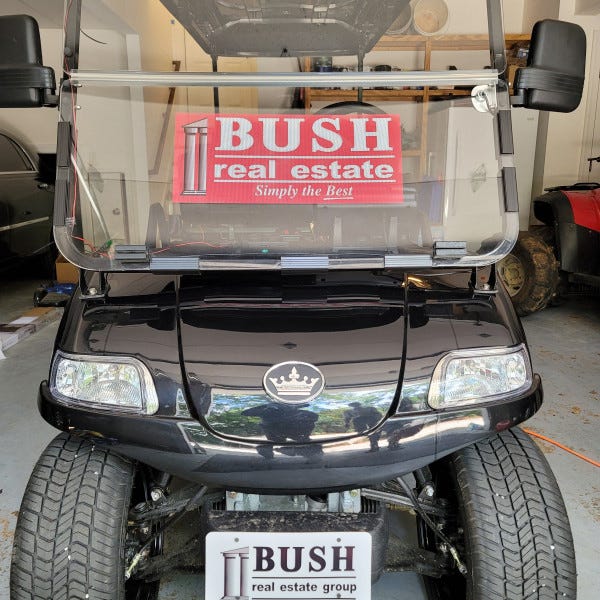 Bush RE Golf Cart Graphics