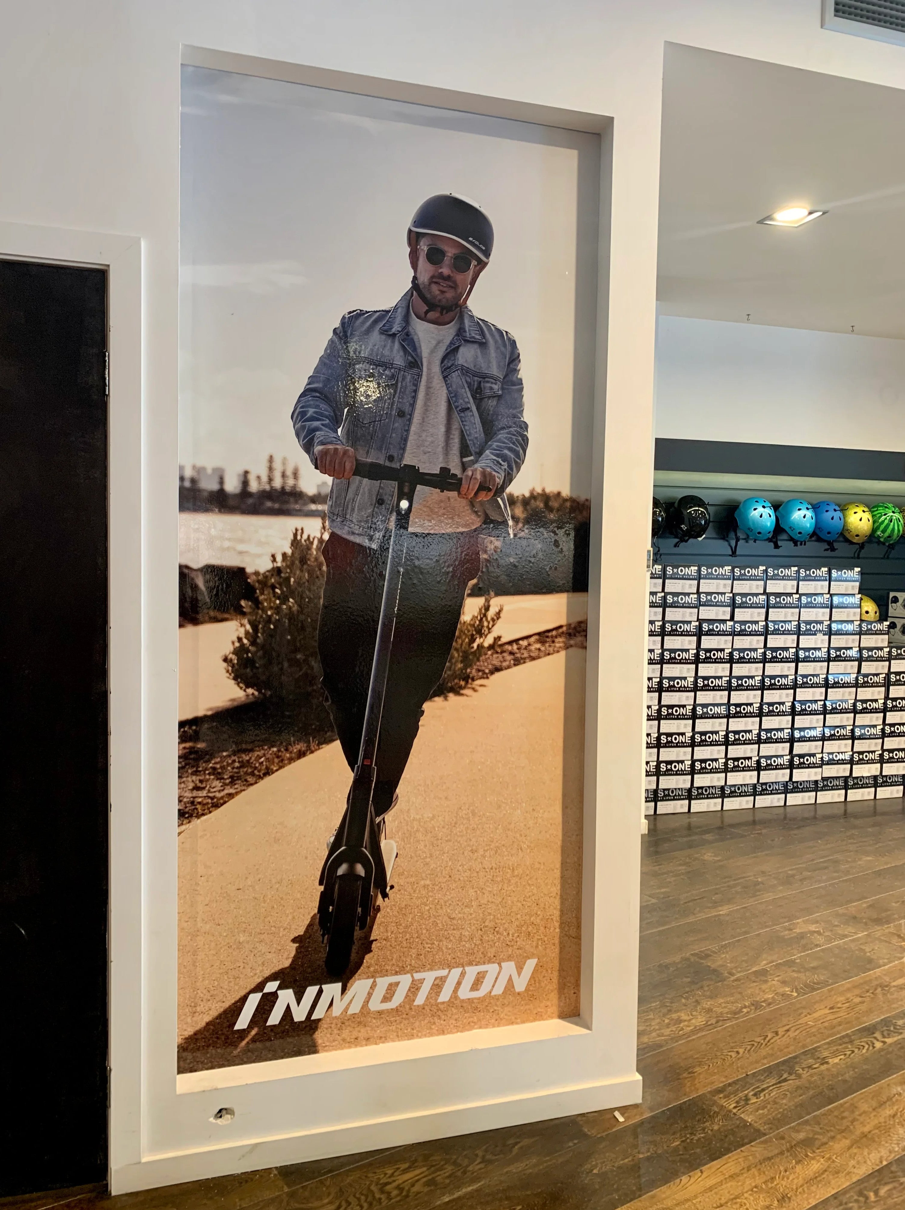 Wall Graphics - Scooter Hut - Fairfield.