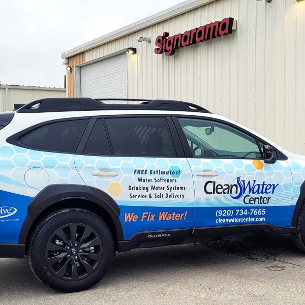 Clean Water Center Partial Wrap _ Passenger Side