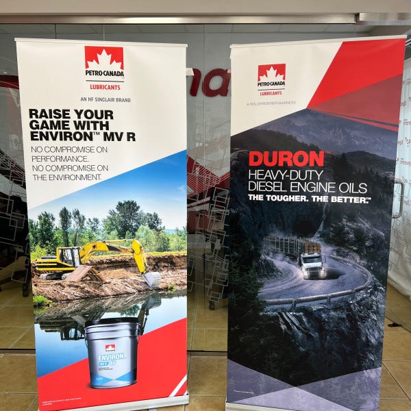 Petro Canada Banner Stands (6)