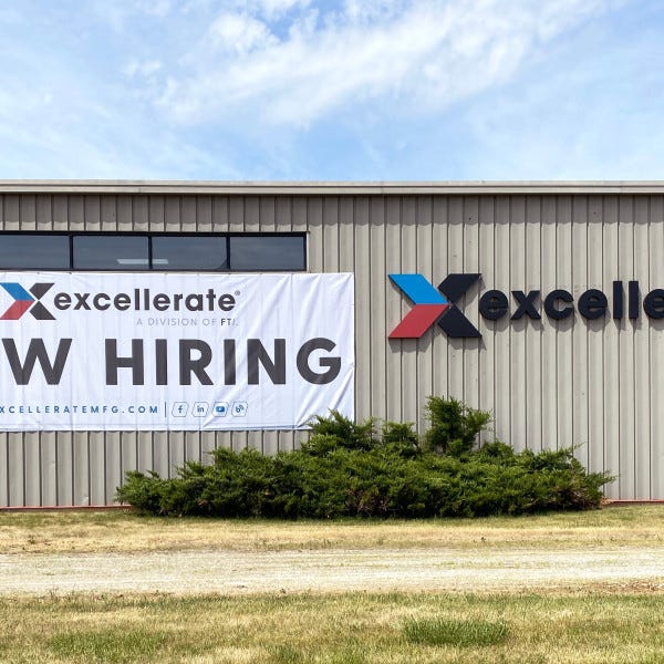 Excellerate Banner & Channel Letters
