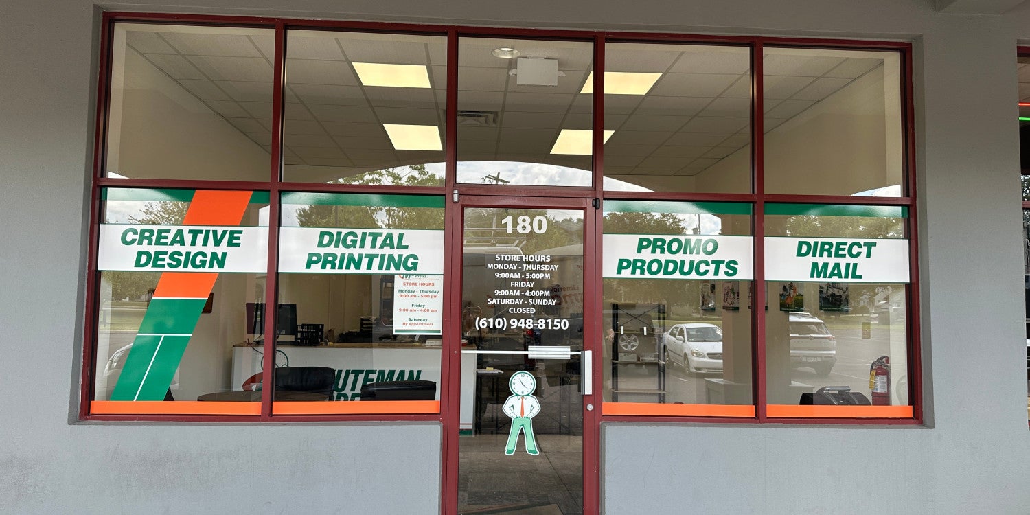 Vinyl Window Lettering
