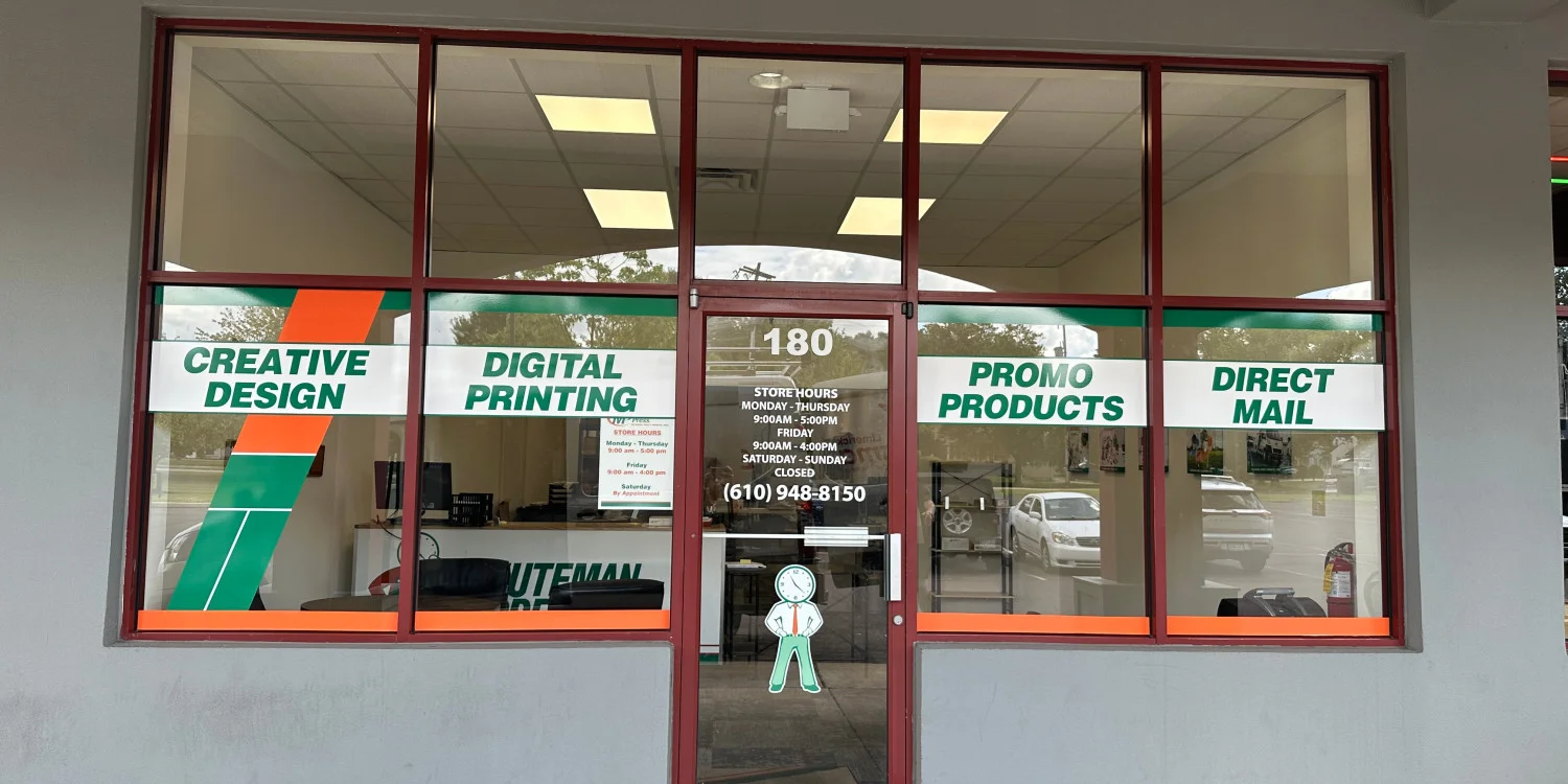 Vinyl Window Lettering