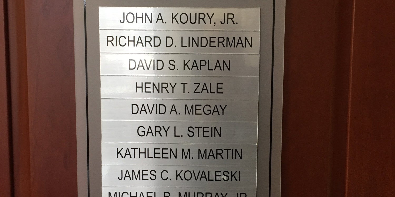 Building Directory Signs