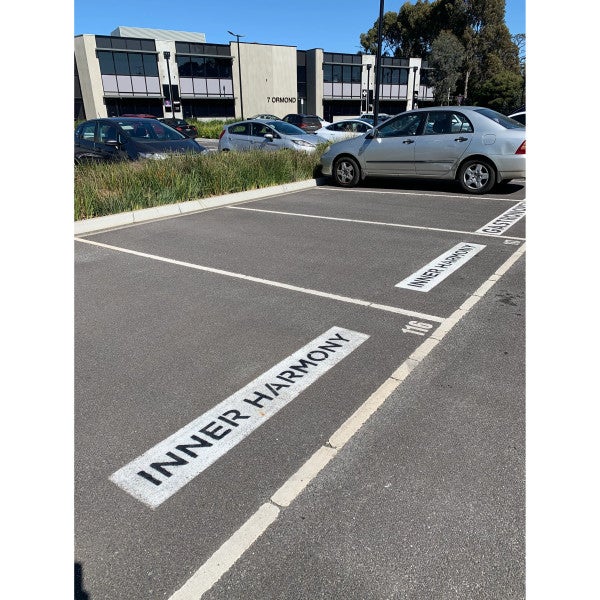 Car Park Signs - Lotus Centre for Inner Harmony - Bundoora.