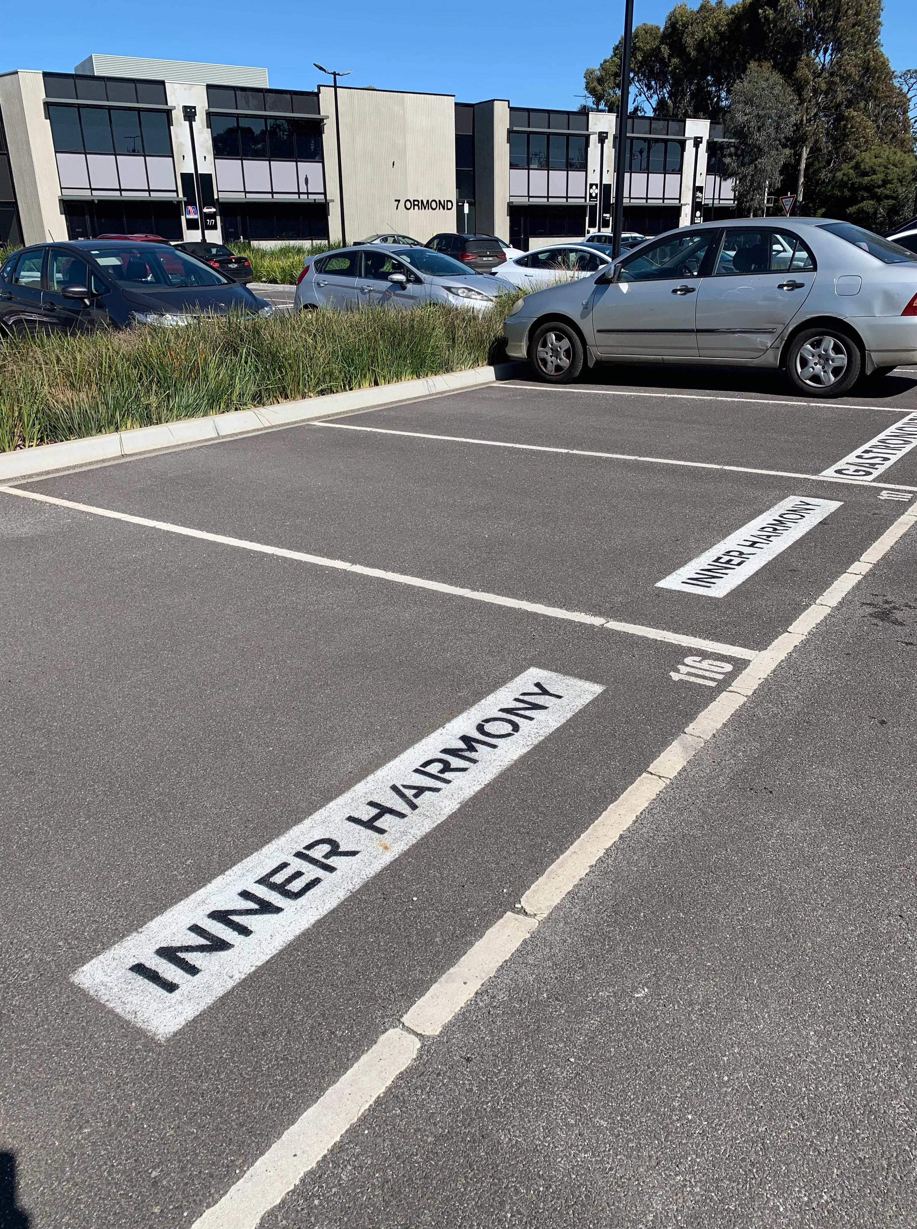 Car Park Signs - Lotus Centre for Inner Harmony - Bundoora.