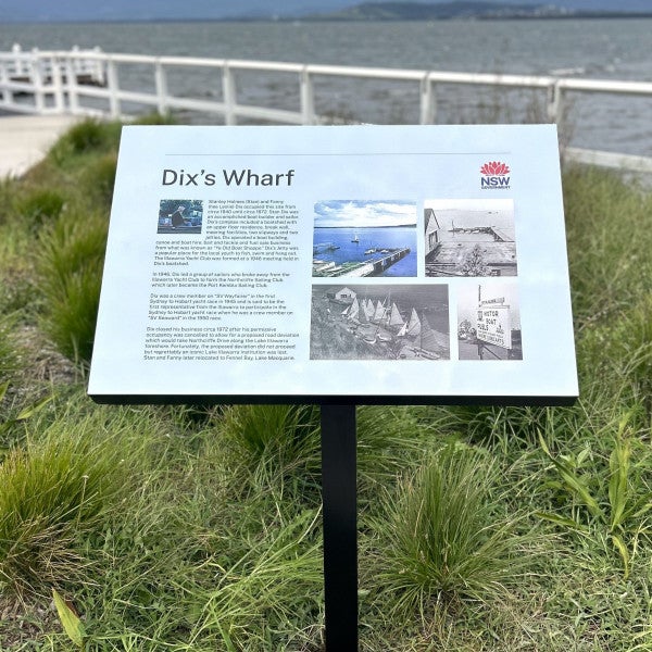 Information Plaque Metal Signage Company Wollongong