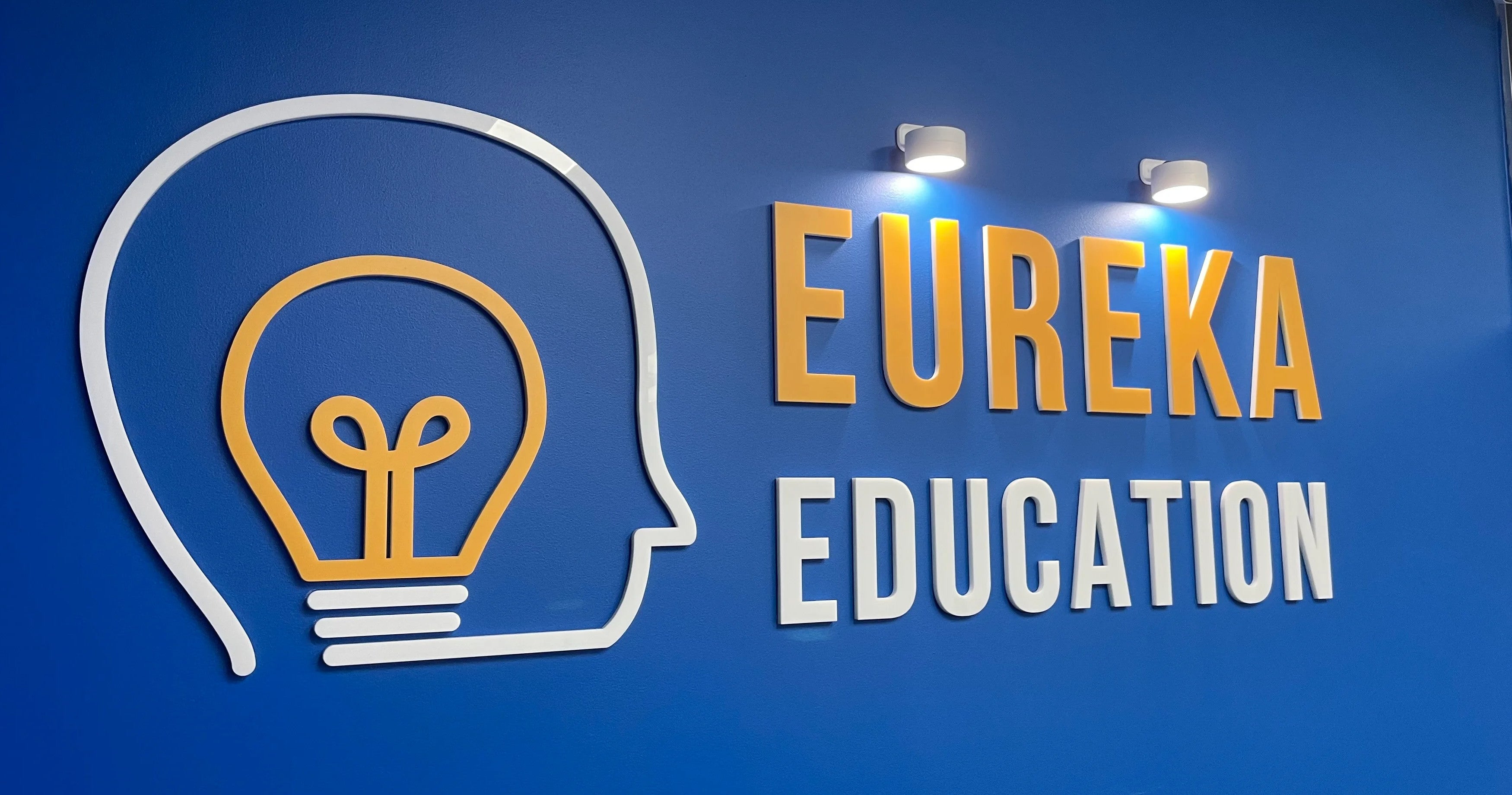 Acrylic Reception Signs for Eureka Education