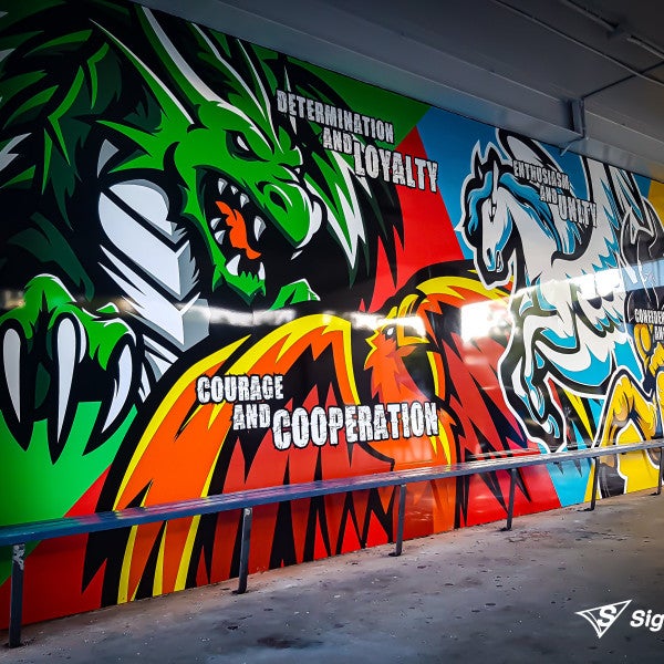 Graffiti Wall - Woodridge State High School