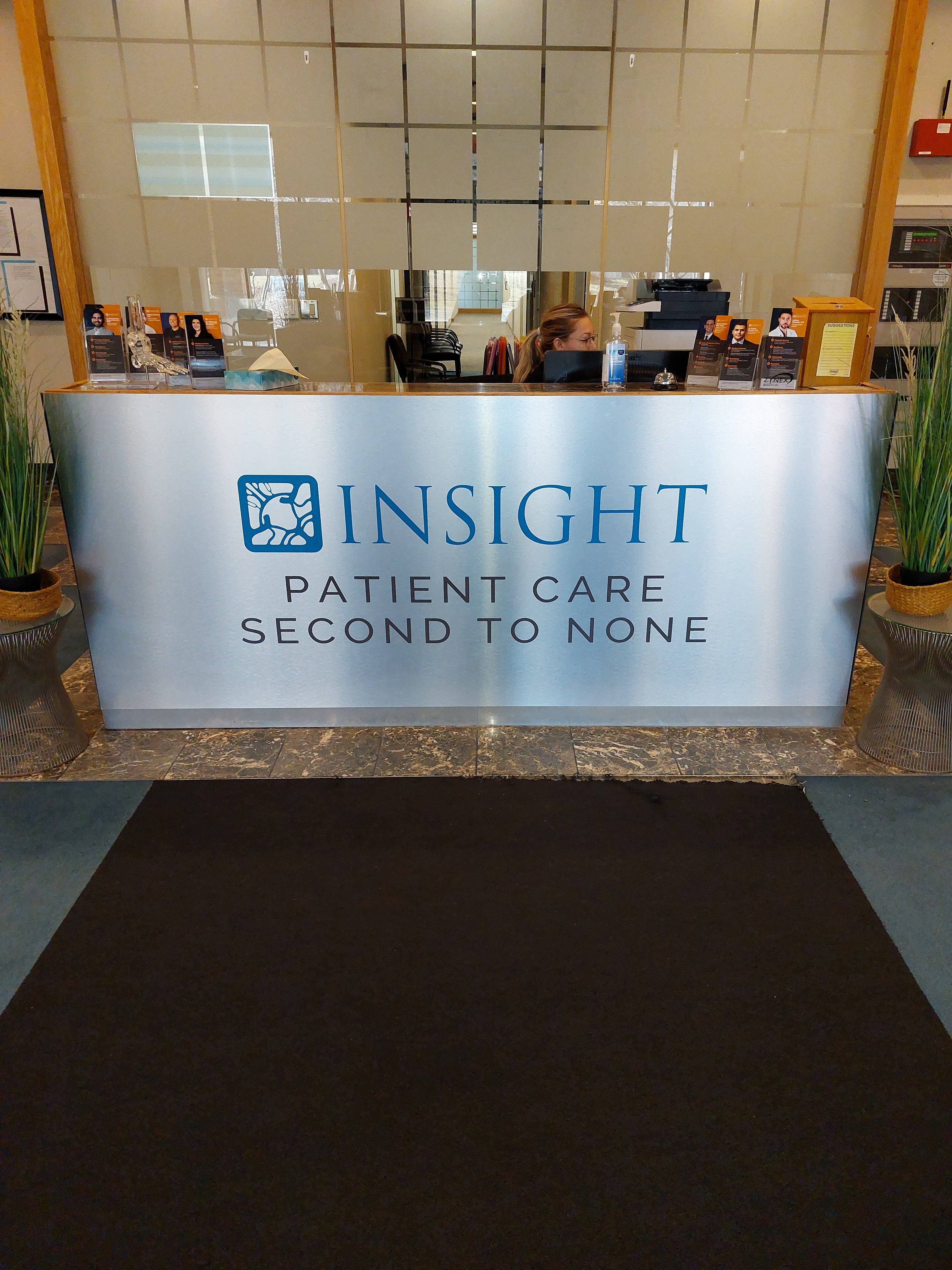 Insight Institute - Dearborn Wayfinding Signage