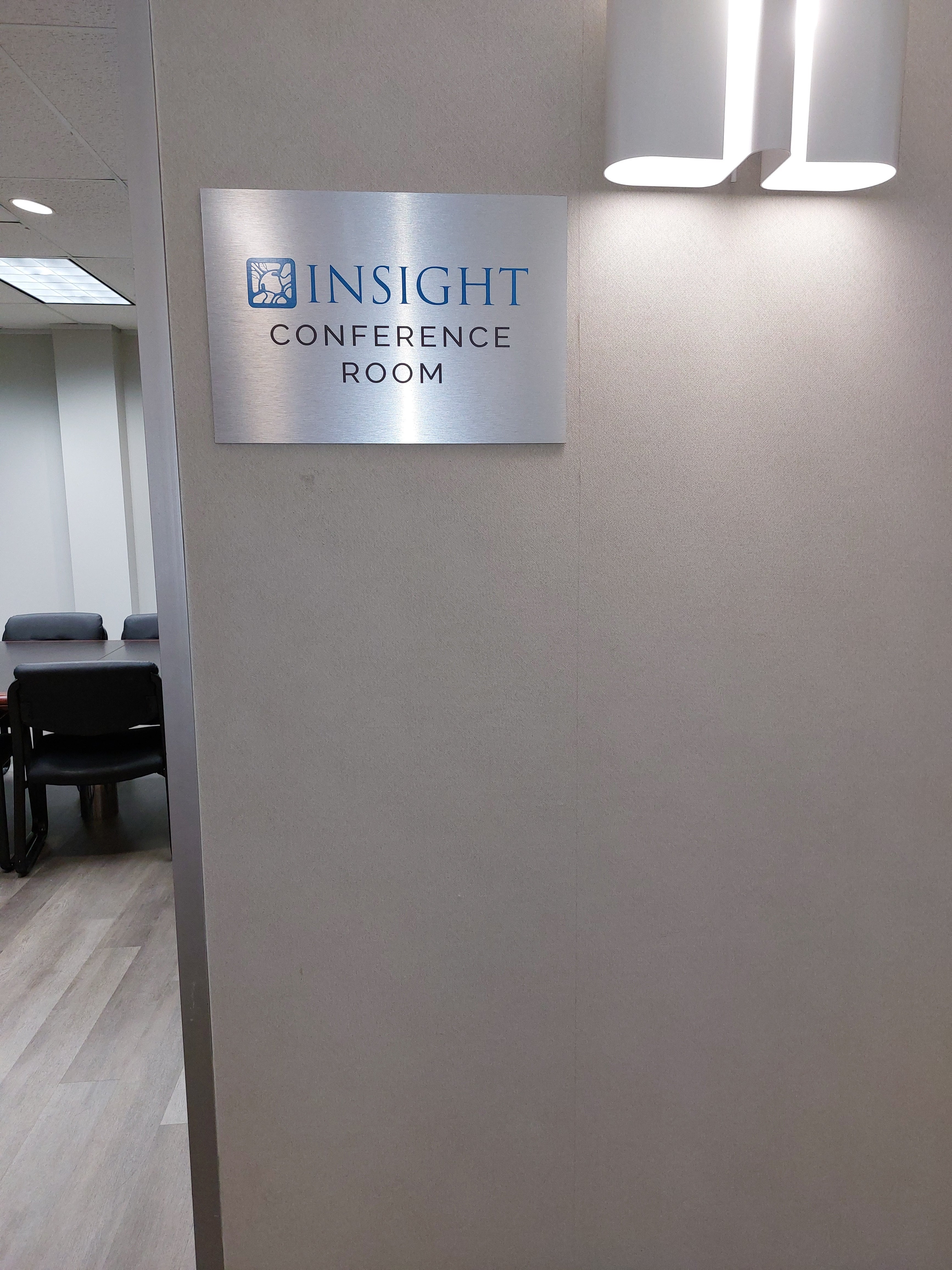 Insight Institute - Dearborn Wayfinding Signage