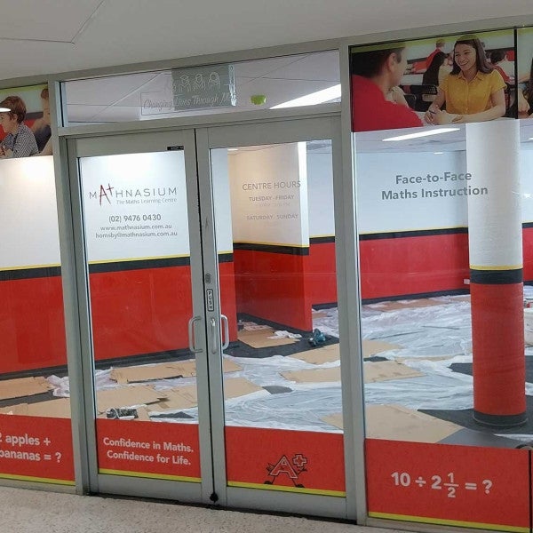 Digitally Printed Window Graphics