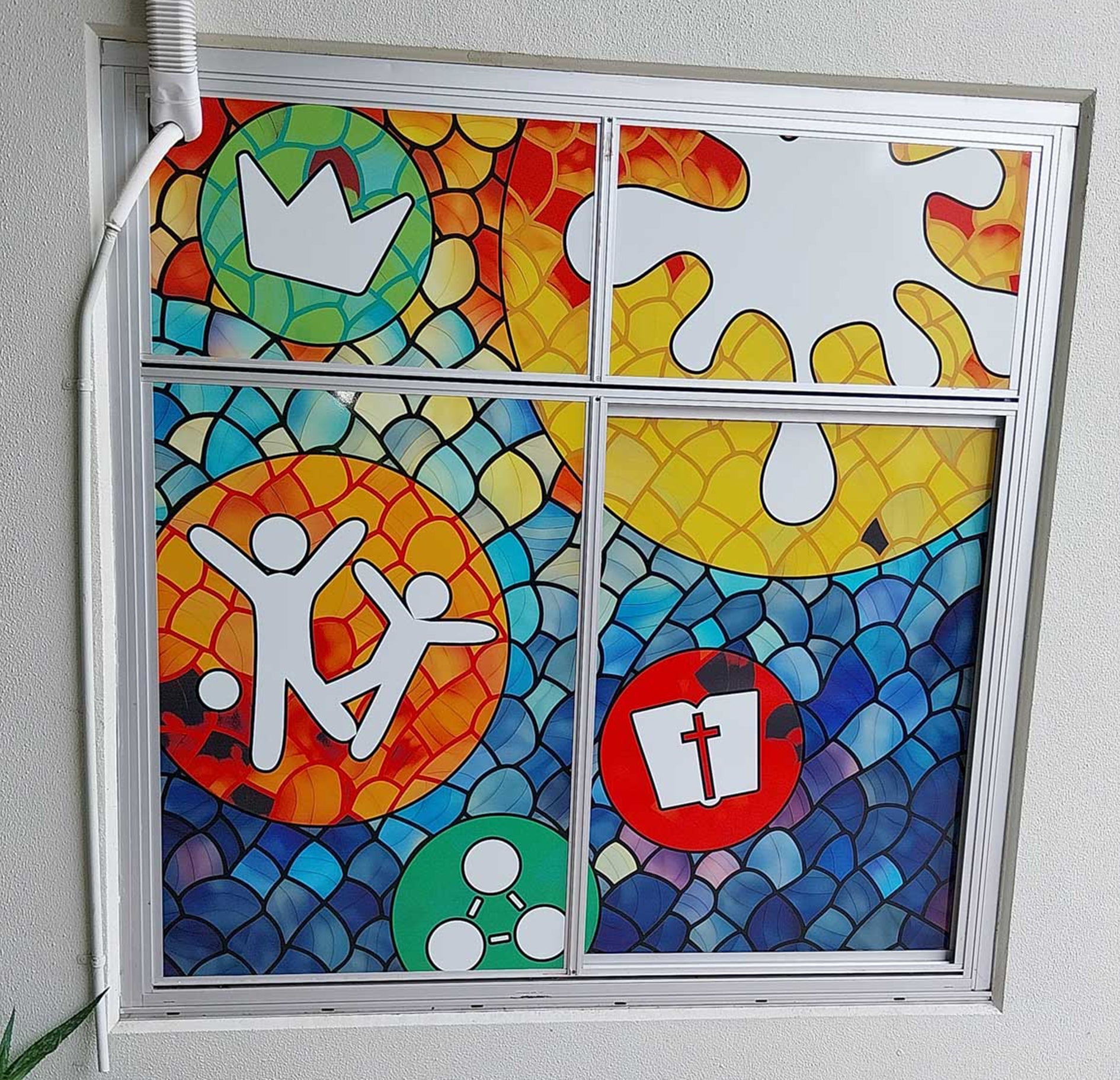Digitally Printed Window Graphics