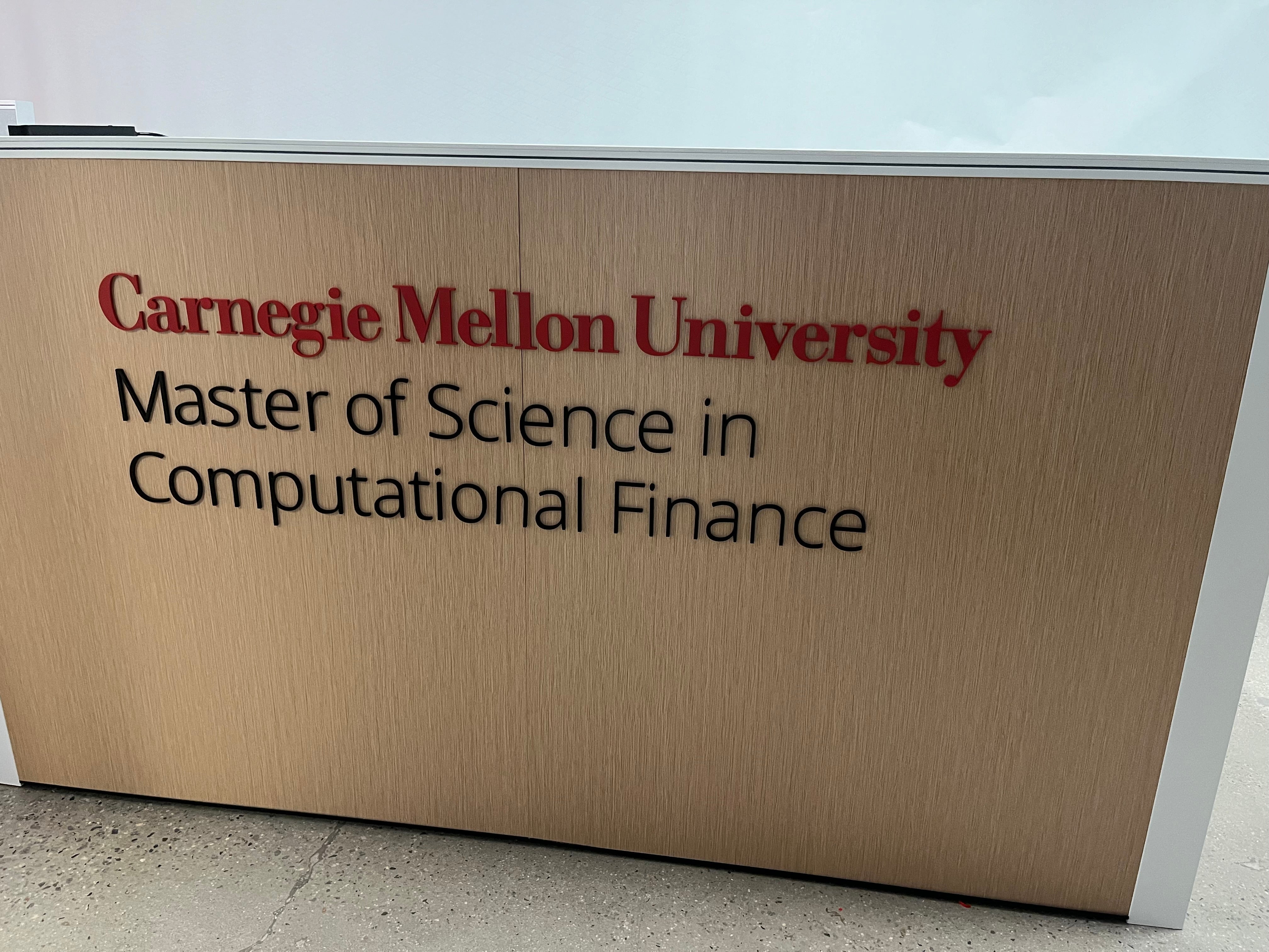 Window Film, Wall Graphics & Dimensional Letters for Carnegie Mellon University's new facility in Manhattan!