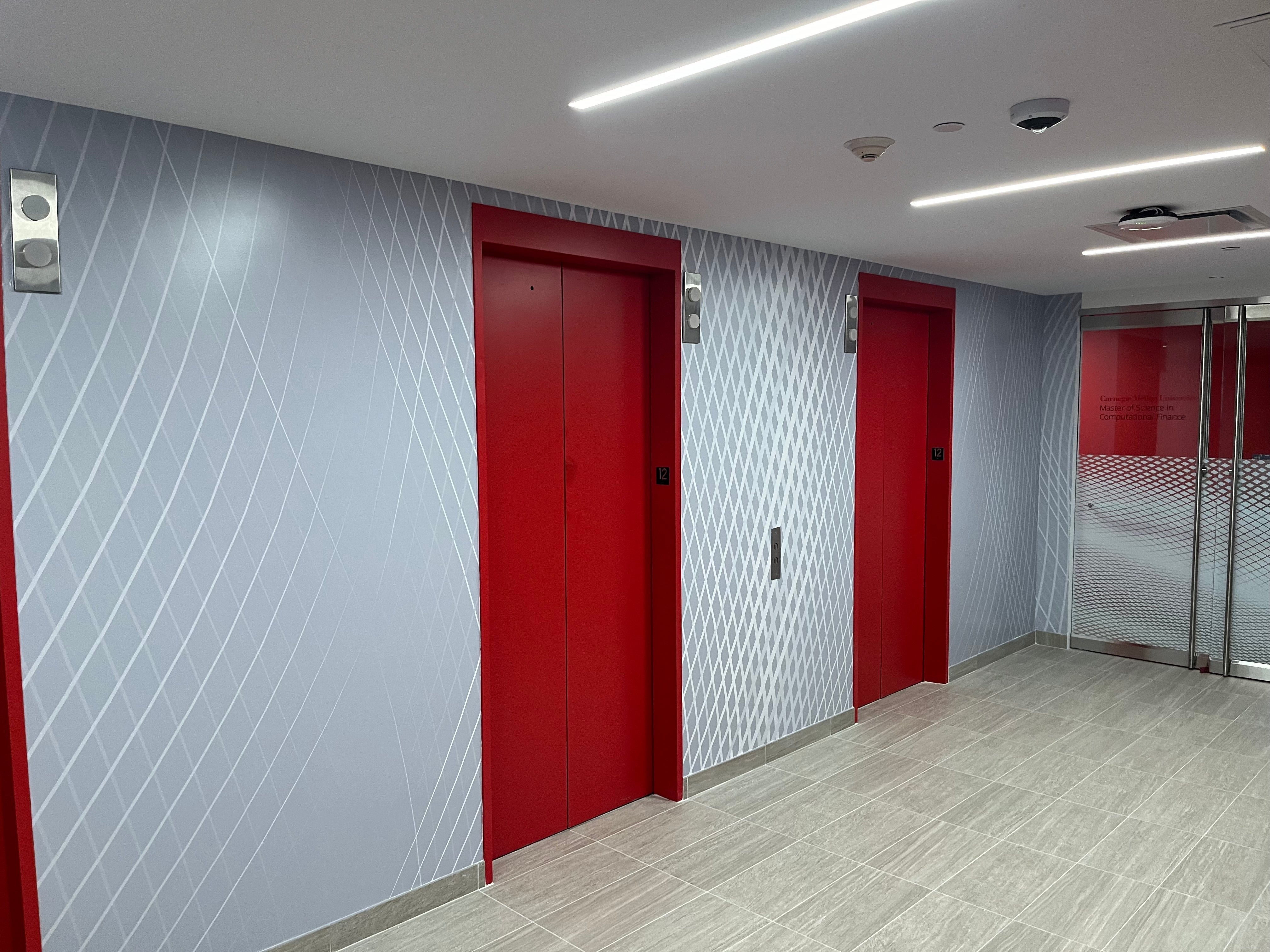 Window Film, Wall Graphics & Dimensional Letters for Carnegie Mellon University's new facility in Manhattan!