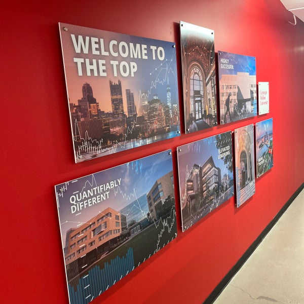 Window Film, Wall Graphics & Dimensional Letters for Carnegie Mellon University's new facility in Manhattan!